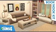 MODULAR BOOKCASES & COMFY COUCHES // The Sims 4 Book Nook Kit Build & Buy Overview