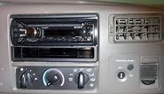 How to install an aftermarket stereo in a Ford Truck