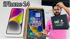 Unboxing i Phone 14 at Unicorn Apple Store ~ Lajpat Nagar
