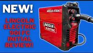 NEW! Lincoln Electric 90i FC Welder Initial Review - DIY Welders Best Friend