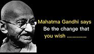All quotes of Mahatma Gandhi