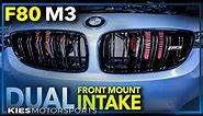How to install F80 M3 Front Mount Intakes (Works on any S55, including the M4 and M2C) VRSF