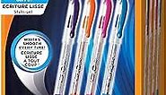 BIC Gel-ocity Smooth Stic Gel Pen, Fine Point (0.5mm), Assorted Colors, 36-Count, Vibrant and Smooth Gel Ink Pens