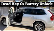 How To Unlock & Open 2016 - 2022 Volvo XC90 With Dead Battery Or Remote Key Fob