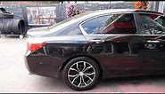 2017 HONDA ACCORD WITH 17 INCH BLACK & MACHINED RIMS & TIRES