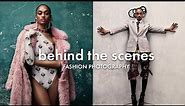 Trying NEW Backdrops! Studio Fashion Shoot Photography Behind The Scenes