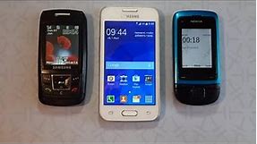 Samsung E250 VS Nokia C2-05 Incoming Call