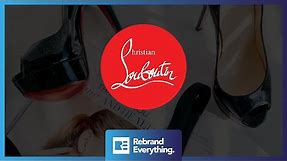 Redesigning the Christian Louboutin logo. Logo Design Process from start to finish
