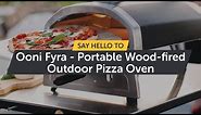 Say hello to Ooni Fyra - Portable Wood-fired Outdoor Pizza Oven!