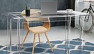 STAUBER Best Acrylic Desk (Classic Style: 48" W x 24" D x 30" H)