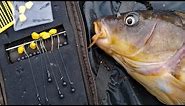 My favorite carp rig! How to tie a hair rig and method lead. Best Carp fishing rig
