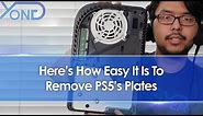 Easiest Way To Remove PS5 Plates & Access SSD Expansion Tutorial (PlayStation 5)