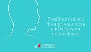 COPD Breathing Exercise: Pursed Lip Breathing