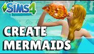 How To Turn Your Sim Into A Mermaid | The Sims 4 Island Living Guide