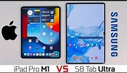 Samsung Galaxy S8 Tab Ultra vs iPad Pro M1 - Ultimate Tablet Comparison