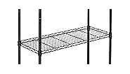 Amazon Basics 5-Shelf Adjustable, Heavy Duty Storage Shelving Unit (350 lbs loading capacity per shelf), Steel Organizer Wire Rack, Black, 36" L x 14" W x 72" H