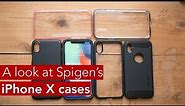 Spigen's iPhone X cases
