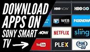 How To Download Apps on Sony Smart TV