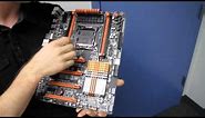 Gigabyte X79-UD7 SLI Gaming Overclocking Motherboard Unboxing & First Look Linus Tech Tips