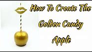 Gold Candy Apple Tutorial