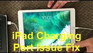iPad Charging Port Problem And Fix, How To Fix Battery Not Charging Issue on iPhone or iPad