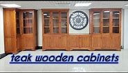 teak wood furniture cabinet