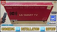 LG 43LM5600PTC 2023 || 43 Inch Full HD Webos Smart Tv Unboxing And Review || Remote Complete Demo