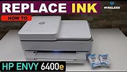HP Envy 6400e Ink Cartridge Replacement.