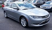 *SOLD* 2015 Chrysler 200 Limited Walkaround, Start up, Tour and Overview