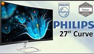 Philips E-Line Moniteur LCD incurvé Ultra Wide Color - 278E9QJAB - 27 pouces incurvé - 1080P - 4ms