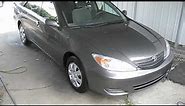 2004 Toyota Camry LE Quick Start and Short Tour