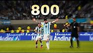 Lionel Messi ● All 800 Goals in Career ● With Commentaries