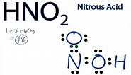 HNO2 Lewis Structure: How to Draw the Lewis Structure for Nitrous Acid