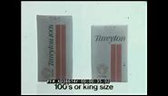 1970s TAREYTON 100s CHARCOAL FILTER CIGARETTES TELEVISION COMMERCIAL XD38614r