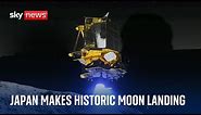 Japan makes historic moon landing but mission remains up in the air