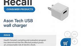 Do you have an Ason Tech USB wall... - Healthy Canadians