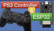 Using PS3 Controllers with ESP32 | Build Custom Remote Controls