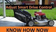 How to Adjust Honda Mower Smart Drive Cable