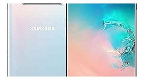Samsung Galaxy S10+ Plus 512GB / 8GB RAM SM-G975F/DS Hybrid/Dual-SIM (GSM Only, No CDMA) Factory Unlocked 4G/LTE Smartphone - International Version No Warranty (Ceramic White)