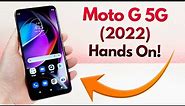 Moto G 5G (2022) - Hands On & First Impressions!