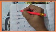Mastering Cursive: a to z Small Letters Handwriting Practice | Improve Your Cursive Skills with abcd