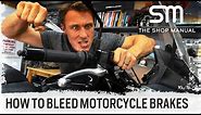 How To Flush and Bleed Your Motorcycle Brakes | The Shop Manual