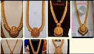 35ಗ್ರಾಂ Gold Long Necklace Design /🌺 Lightweight Grand Necklace Design 🌺💯💯