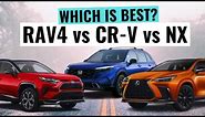 2024 Toyota RAV4 Hybrid VS Honda CR-V Hybrid VS Lexus NX 350h || Good, Better & Best
