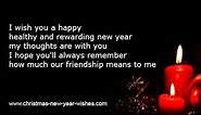 New Year wishes friends and best friend greetings
