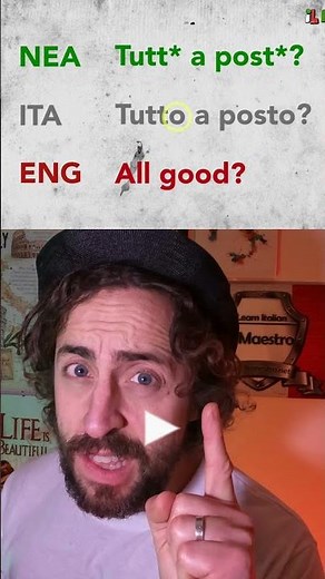 GOMORRAH | Neapolitan Language vs. ITALIAN | Differences You Should Know (pt. 1)