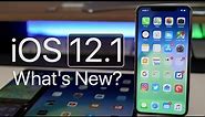 iOS 12.1 is Out! - What's New?
