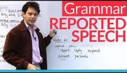 Learn English Grammar: Reported Speech (Indirect Speech)