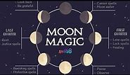 🌒 Lunar Magic: What to do During Moon Phases - Energies, Rituals & Spells - Wicca Tips