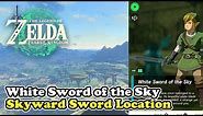 White Sword of the Sky Location Zelda Tears of the Kingdom (Skyward Sword Location)